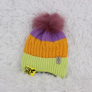 کلاه بافتنی بچگانه مدل ایده آل
