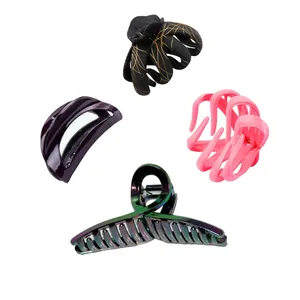 کلیپس مو زنانه مدل رسا 98 مجموعه چهار عددی