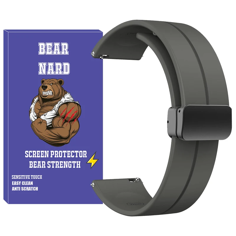 بند برنارد مدل SIC MAG BR مناسب برای ساعت هوشمند هایلو RS4 / RS4 Plus / LS02