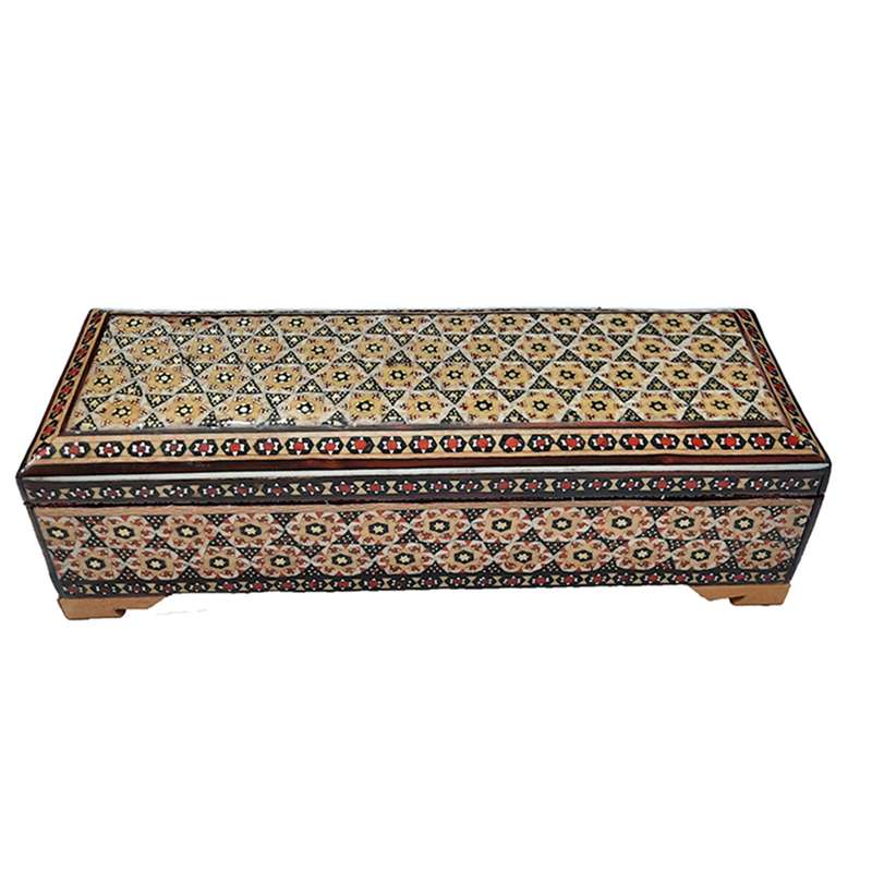 قلمدان خاتم کاری مدل لولادار کد 160