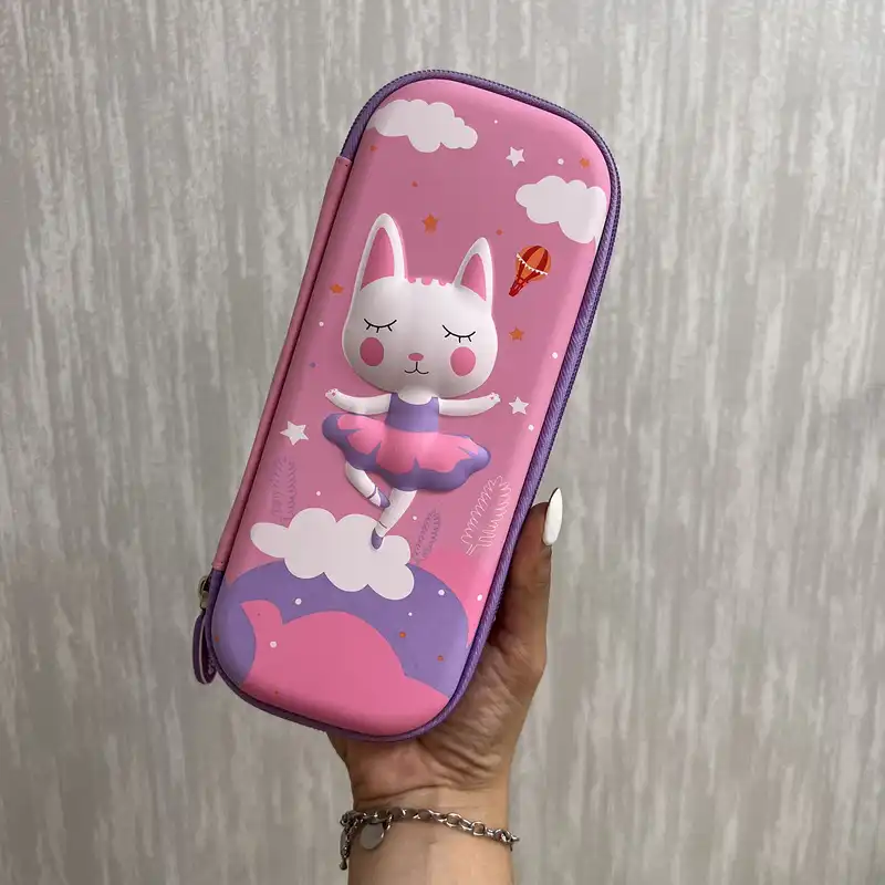 جامدادی مدل تبلتی فانتزی طرح برجسته گربه بالرین 33