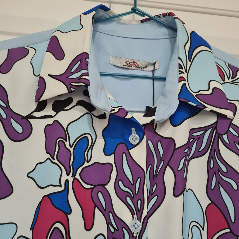 شومیز آستین بلند زنانه مدل کرپ حریر کد ۲