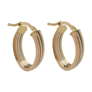 گوشواره طلا 18 عیار زنانه مایا ماهک مدل ME1045