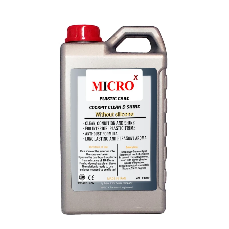واکس داشبورد خودرو میکروایکس بیاض مدل 09 حجم 2000 میلی لیتر
