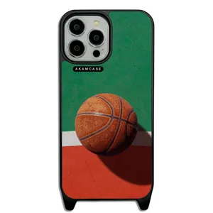 AKAM AMC-WLA13PROMAX-BASKETBALL3 Cover For Apple iPhone 13 Pro Max