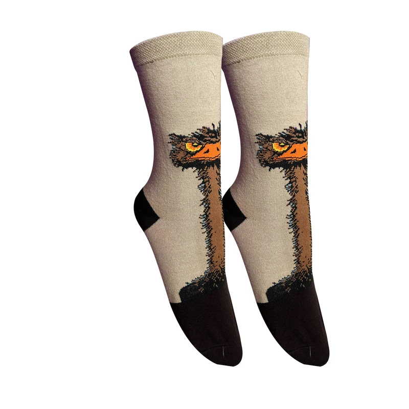 جوراب ساق بلند زنانه تن پوش هنگامه مدل شتر مرغ کد K01