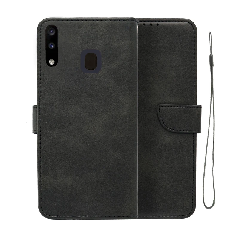 کیف کلاسوری مدل Night مناسب برای گوشی موبایل سامسونگ Galaxy A30 به همراه بندآویز