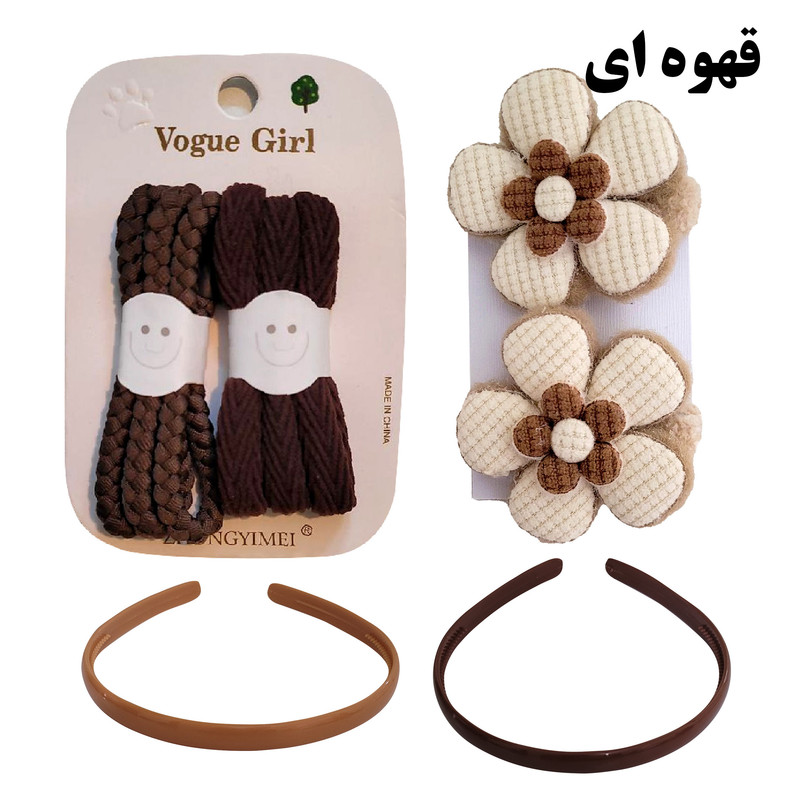 ست کش و گیره و تل مو زنانه 2