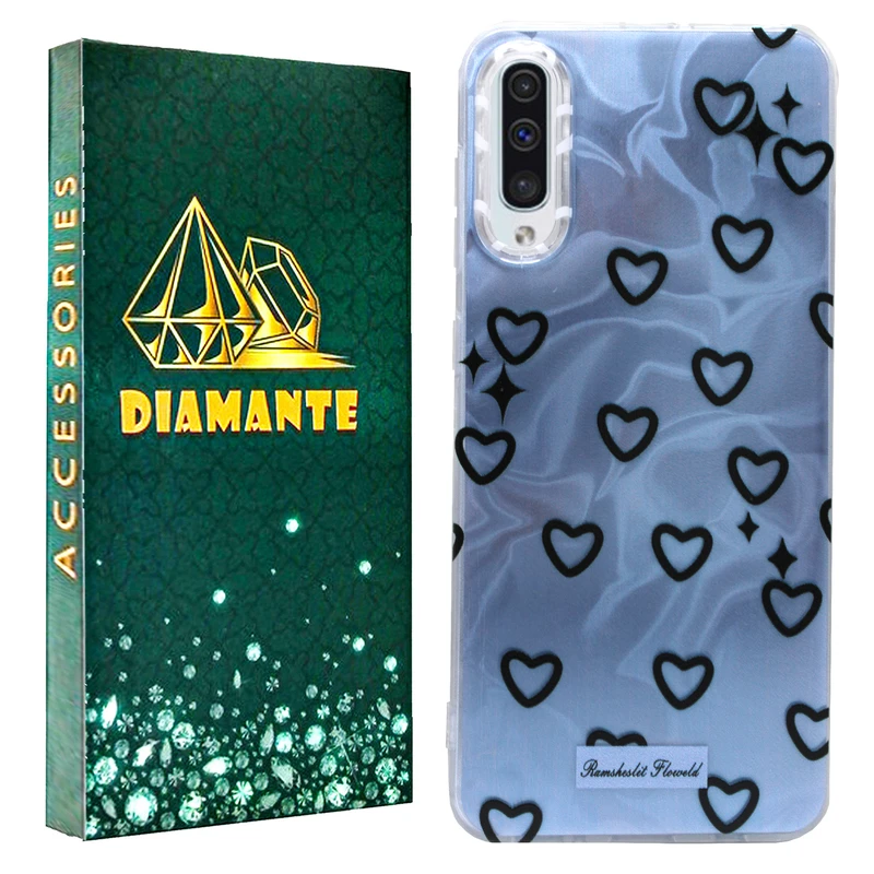 کاور دیامانته مدل Ghalbi Gn مناسب برای گوشی موبایل سامسونگ Galaxy A50