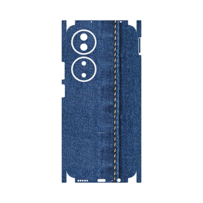برچسب پوششی ماهوت مدل Fabric Texture 8-FullSkin مناسب برای گوشی موبایل آنر X7b