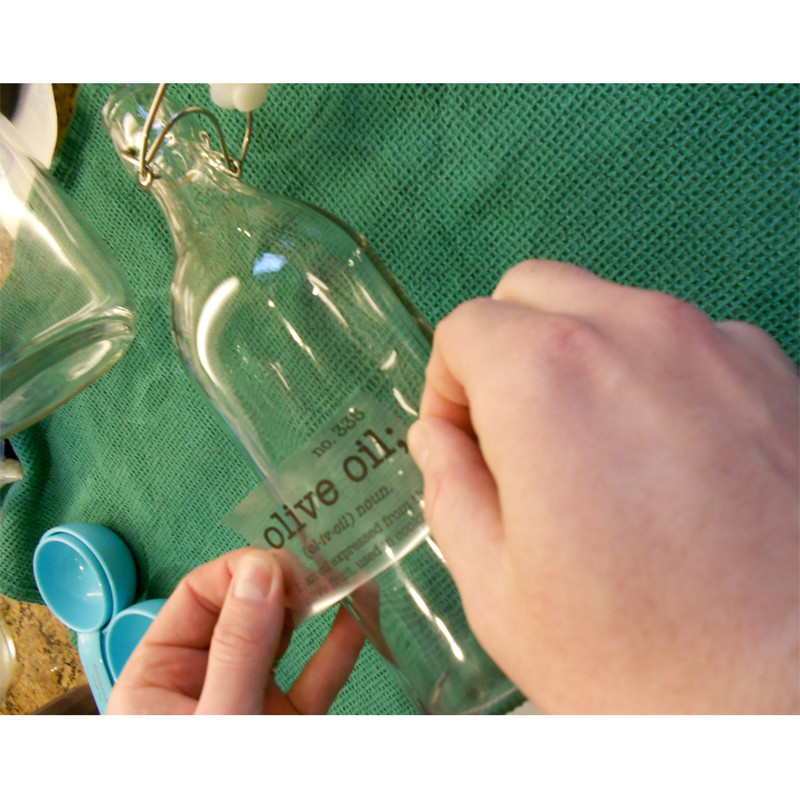 برچسب شیشه ای مدل استوری کد SA4 بسته 2 عددی