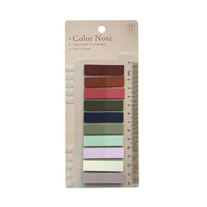 کاغذ یادداشت چسب دار طرحcolor note کد 6534 بسته 10 عددی