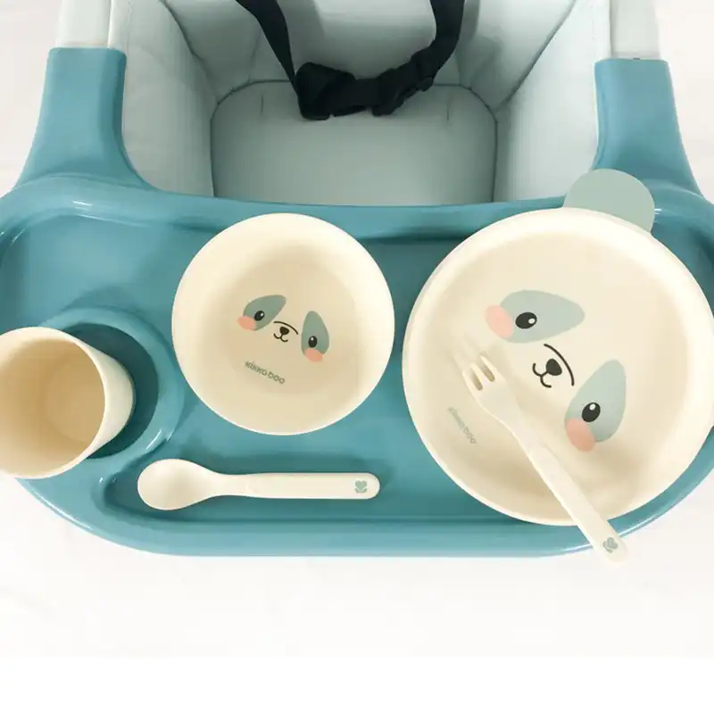 ظرف غذا 5 تکه کودک کیکابو مدل پاندا کد Kb040072
