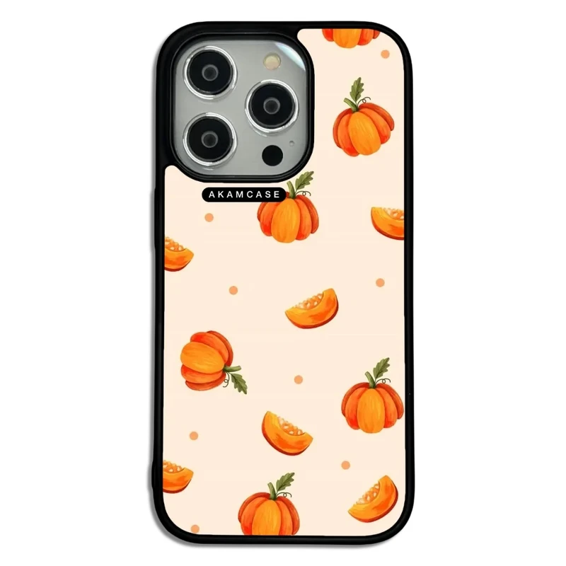 کاور آکام مدل AMC-WA14PRO-PUMPKIN-18 مناسب برای گوشی موبایل اپل iPhone 14 Pro
