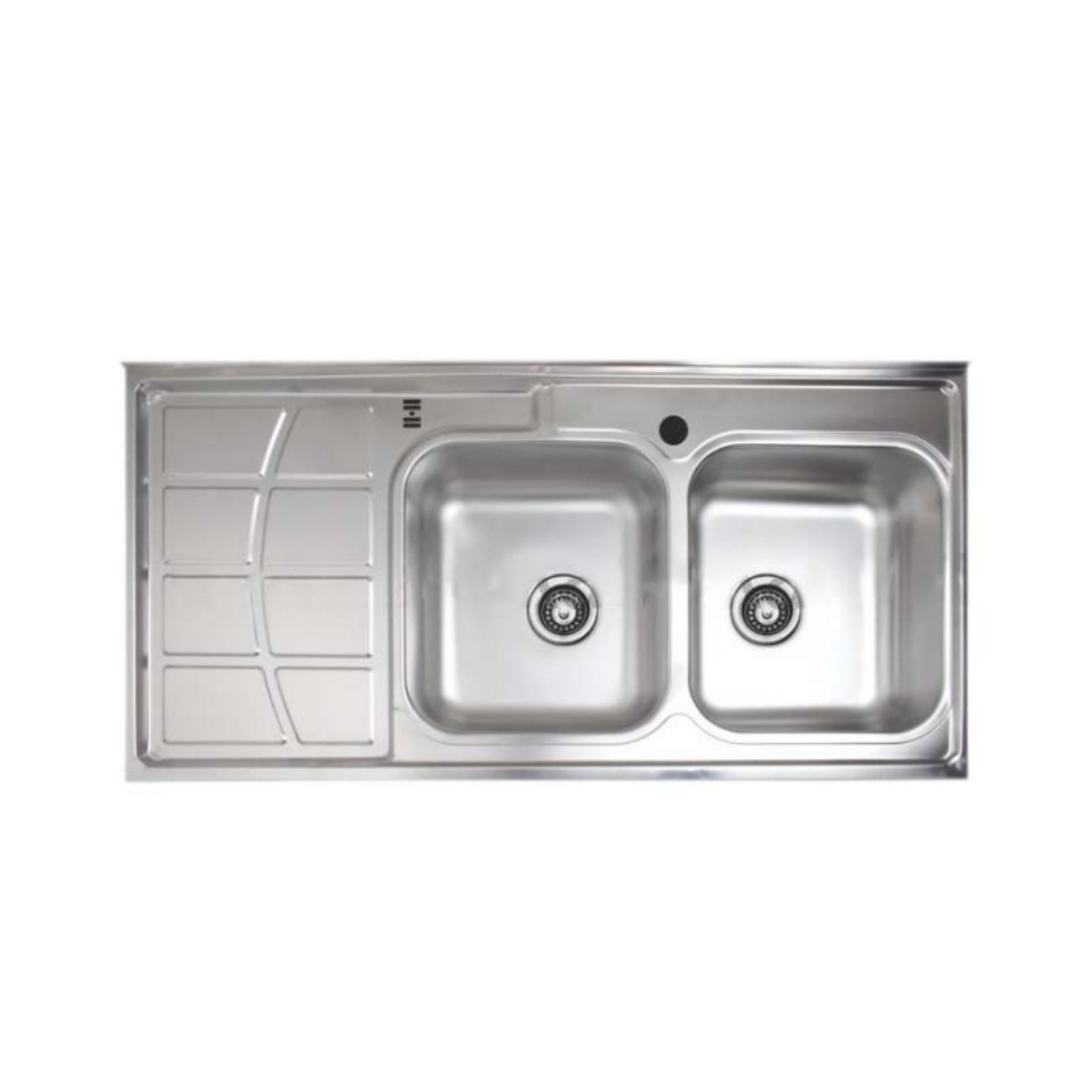 سینک ظرفشویی استیل نگین الماس مدل 46روکار