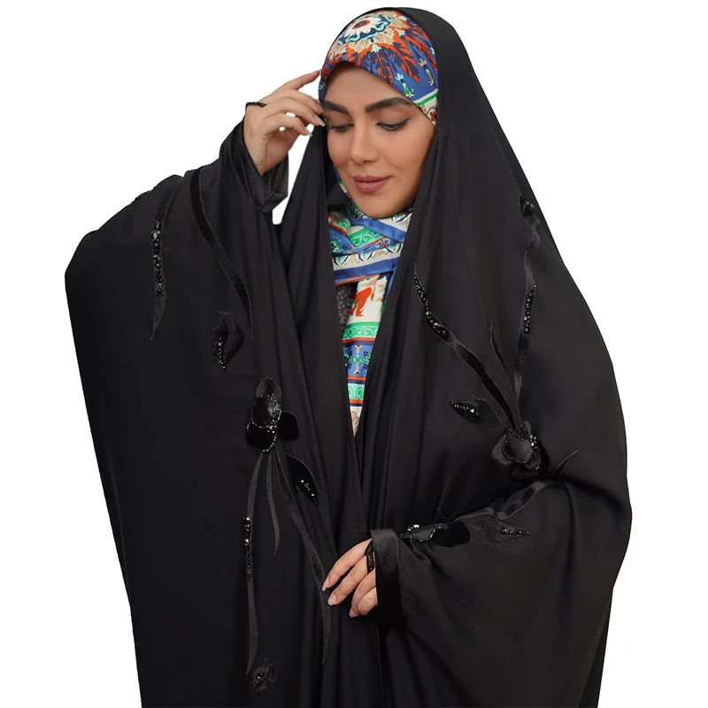 عکس شماره 4 : چادر عربی مدل مهرسا