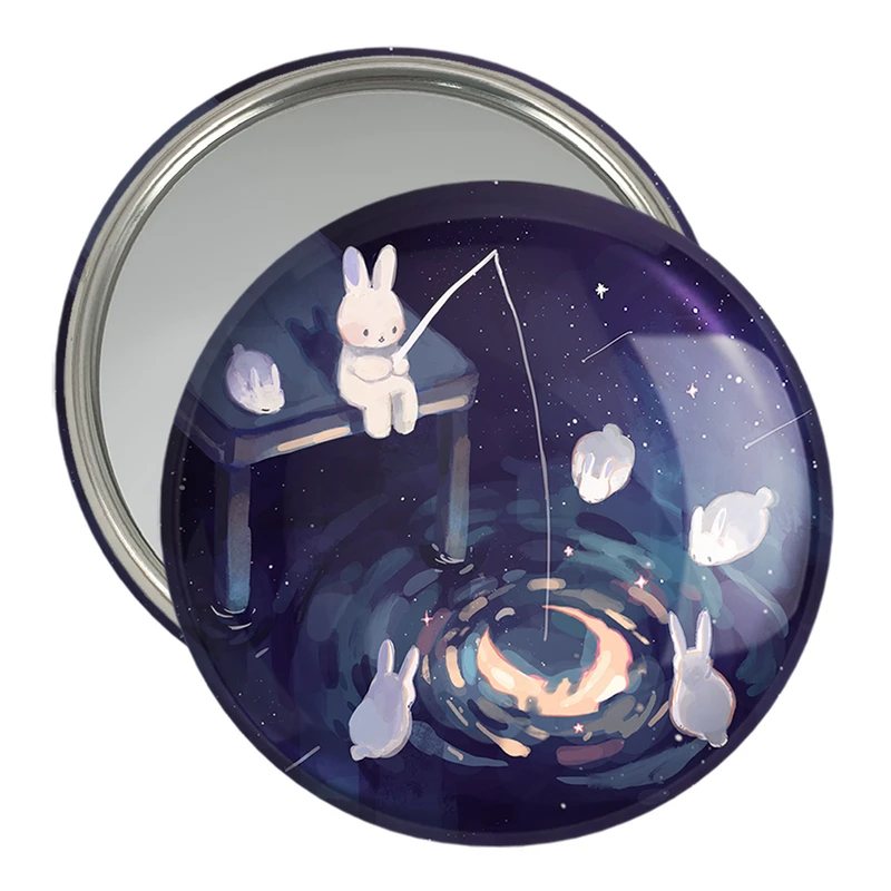 آینه جیبی خندالو مدل خرگوش حیوانات بامزه  کد 21068