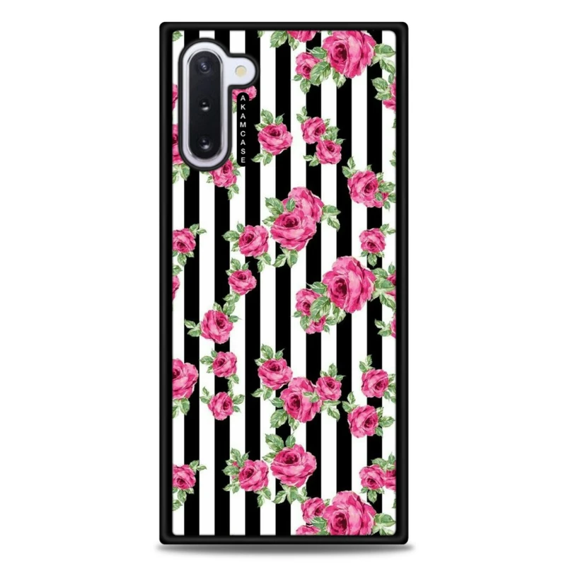 کاور آکام مدل AMC-WSGN10-FLOWERS-24 مناسب برای گوشی موبایل سامسونگ Galaxy Note 10