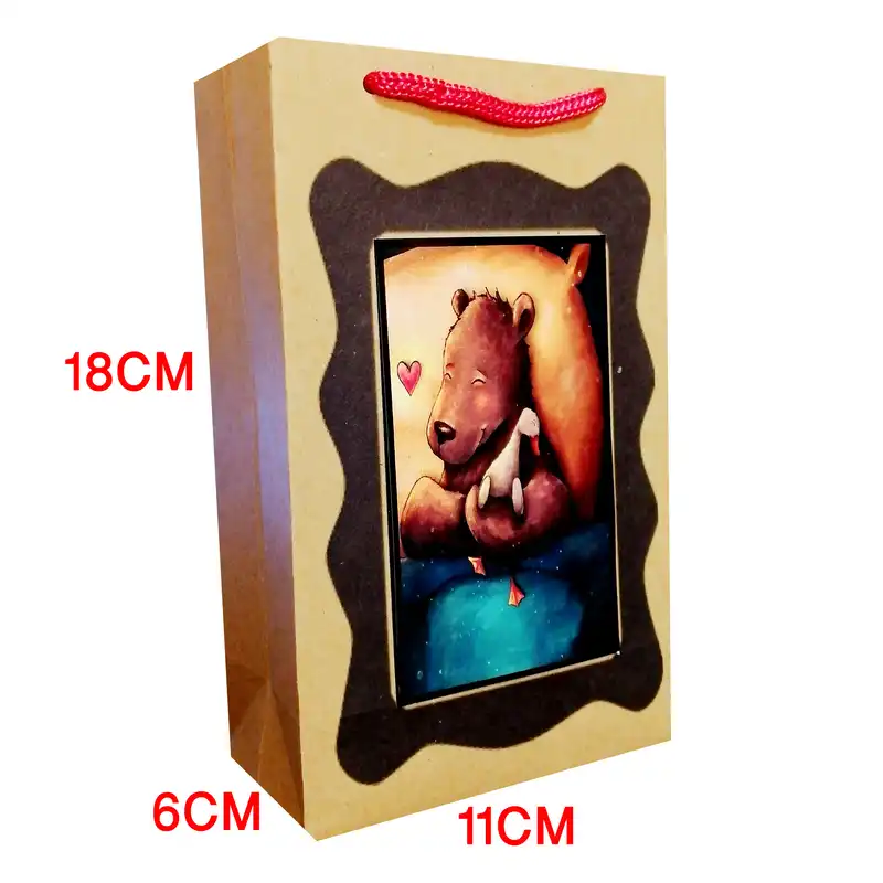 ساک هدیه مدل کادو تولد مجموعه 6 عددی