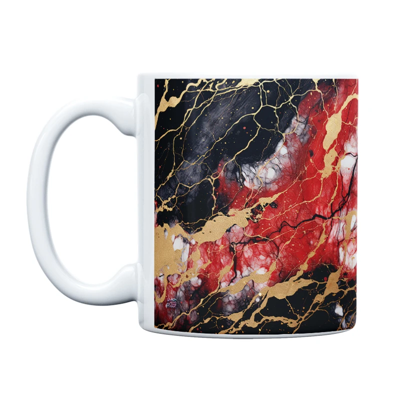 ماگ حس آمیزی طرح Marble مدل مرمر کد 047