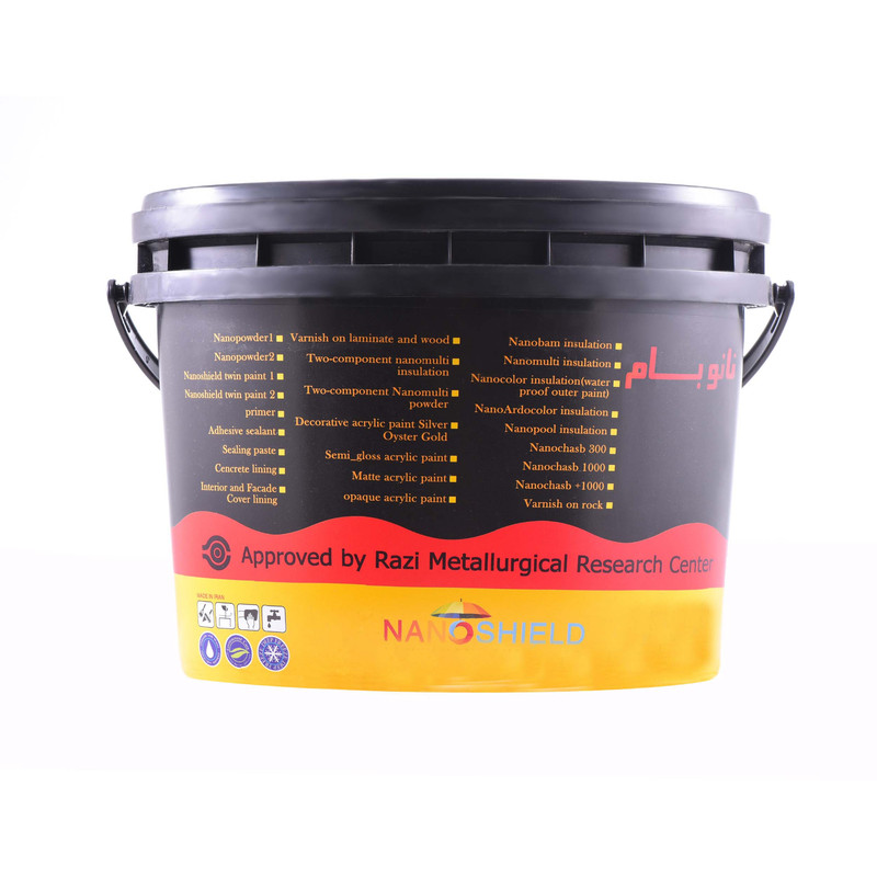 مواد عایق بندی نانوشیلد مدل نانو بام وزن 4 کیلوگرم