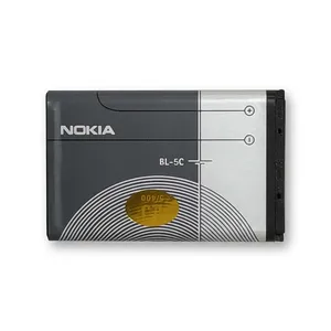باتری موبایل نوکیا مدل BL-5C ظرفیت 1020 میلی آمپر ساعت مناسب برای گوشی موبایل نوکیا BL-5C
