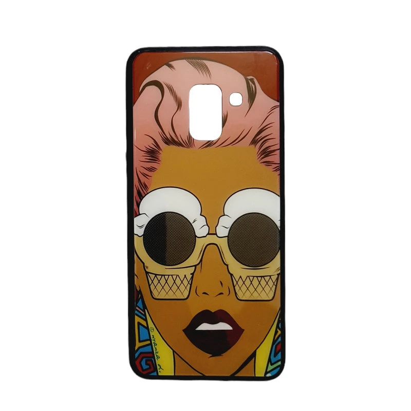 کاور طرح دختر مدل a600 مناسب برای گوشی موبایل سامسونگ Galaxy a6 2018