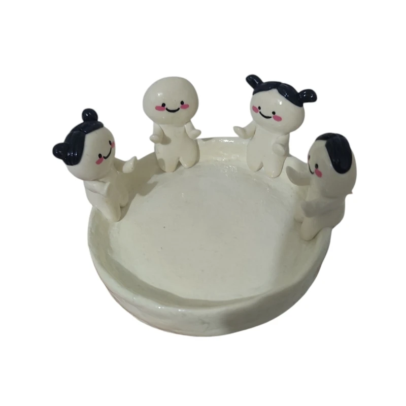 شمعدان سرامیکی مدل ایموجی