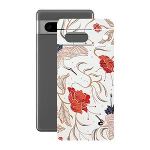 Remax cover sticker Leth model flower design suitable for Google Pixel 7a mobile phone