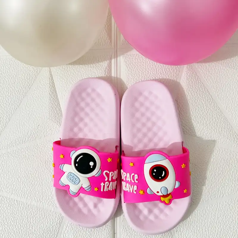 دمپایی دخترانه مدل فضایی کد 0047