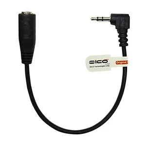 مبدل جک 2.5 به 3.5 AUX زیکو مدل 2T3M طول 0.1 متر