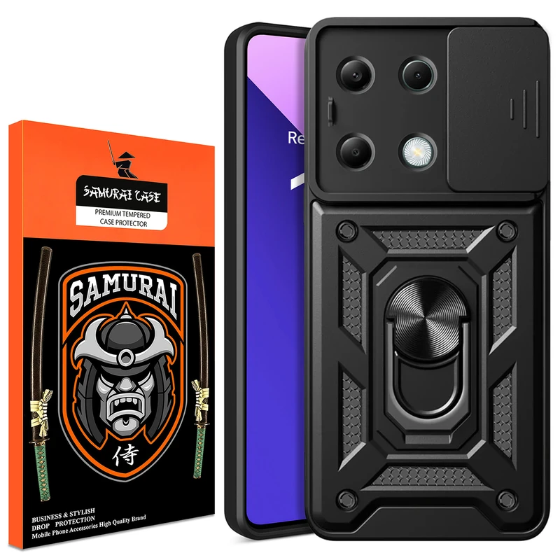 کاور سامورایی مدل Batman Rises مناسب برای گوشی موبایل شیائومی Redmi Note 13 5G