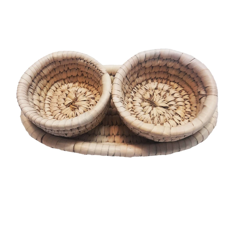 ظرف حصیری کد BZE2N مجموعه 3 عددی