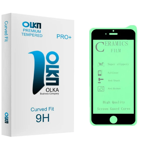 محافظ صفحه نمایش سرامیکی الکا مدل Premium glass مناسب برای گوشی موبایل اپل Iphone 5