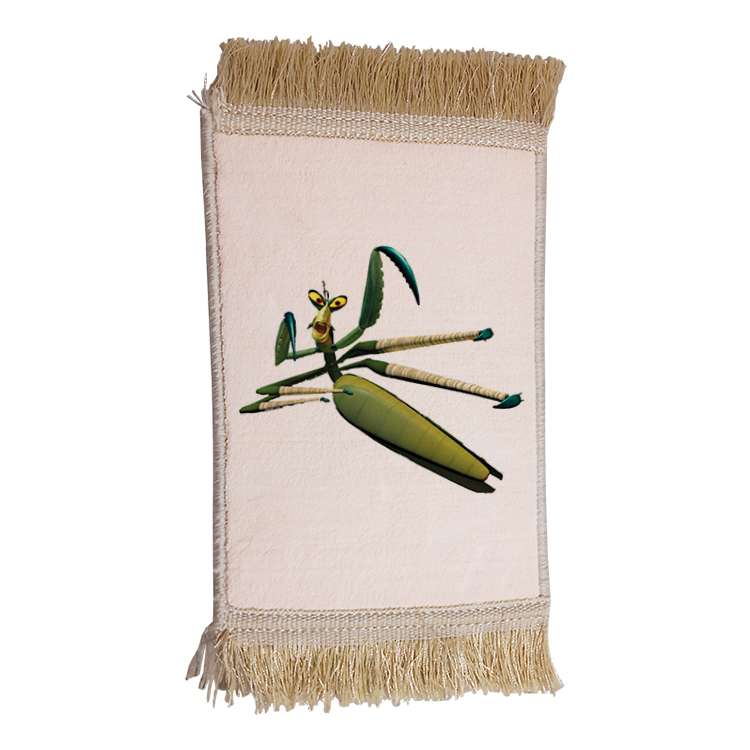 فرش ماشینی دیوارکوب مدل پاندا کونگ فو کار کد 78