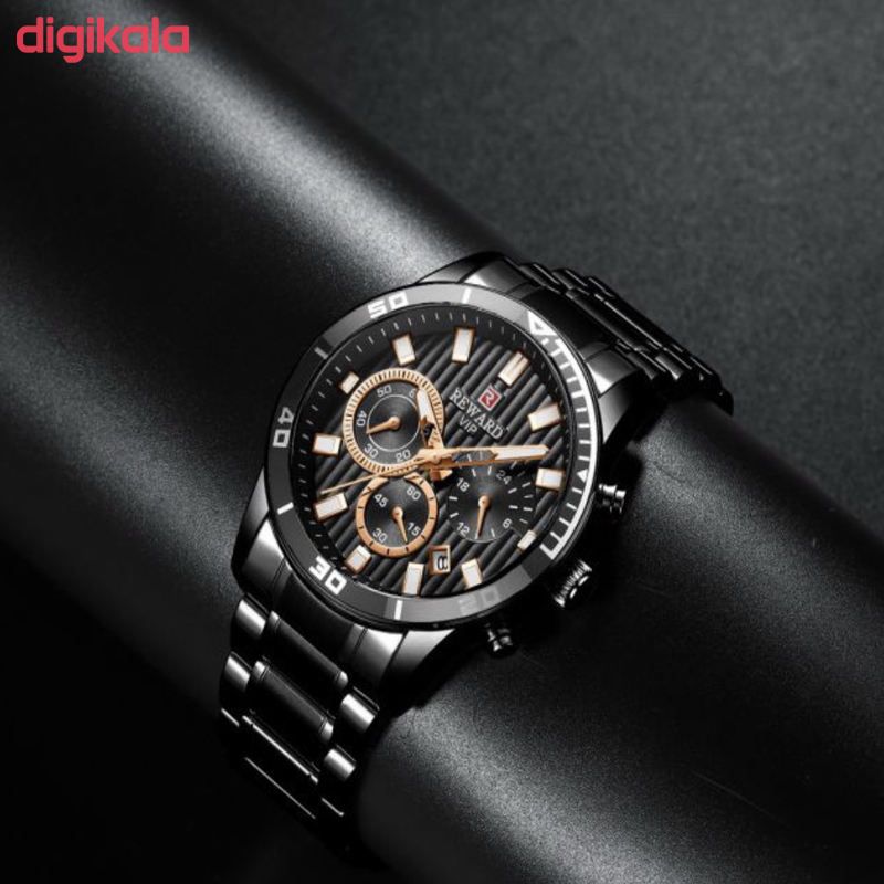 ساعت مچی عقربه ای ریوارد مدل RD-81009-bl - - 4