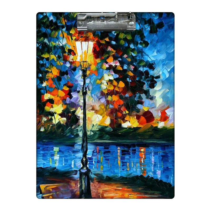 تخته شاسی طرح منظره در شب کد  6603106 سایز A4