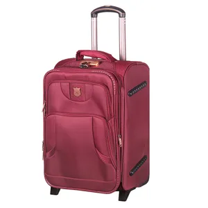 چمدان پولو کلاس مدل زیپ دوبل کد 01 سایز کوچک ارتفاع 50 سانتی متر