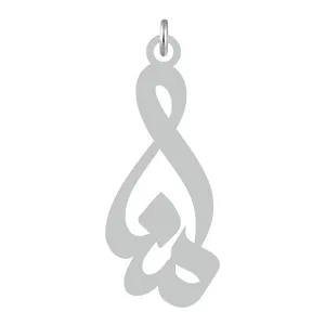 آویز گردنبند کرابو طرح منا مدل Kb2-631