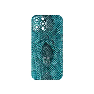 MAHOOT Blue Snake Skin Cover Sticker for Apple iPhone 12 Pro Max