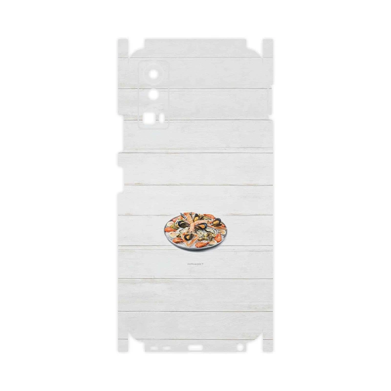 برچسب پوششی ماهوت مدل Seafood-FullSkin مناسب برای گوشی موبایل جی پلاس X20