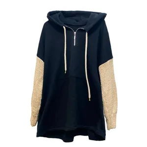 هودی زنانه مدل دستبافت و دورس 3 نخ