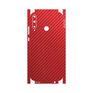 MAHOOT Red-Fiber Cover Sticker for Huawei Y7P
