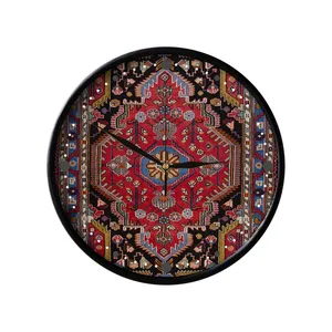 ساعت دیواری مدوپد طرح فرش تویسرکان مدل C-Toyserkan13