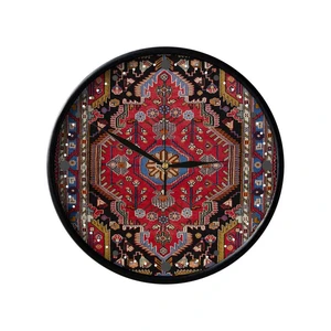 ساعت دیواری مدوپد طرح فرش تویسرکان مدل C-Toyserkan13
