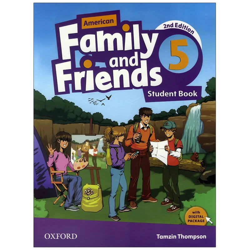 کتاب American Family and Friends 2nd 5 اثر جمعی از نویسندگان انتشارات اکسفورد 
