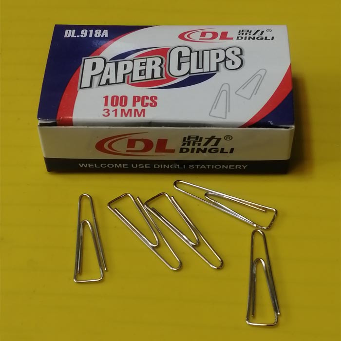 گیره کاغذ دی ال کد 20 بسته 100 عددی