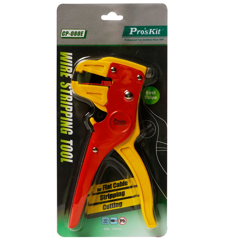 انبر سیم لخت کن پروسکیت مدل CP-080E سایز 6.7 اینچ