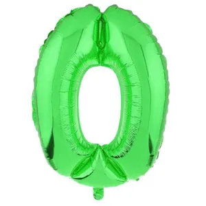 بادکنک فویلی سورتک مدل عدد صفر پلاس کد STFN03 