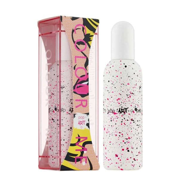 ادوپرفیوم زنانه کالر می مدل pop art EDP حجم 100 میلیلیتر ادوپرفیوم زنانه کالر می مدل pop art EDP حجم 100 میلیلیتر